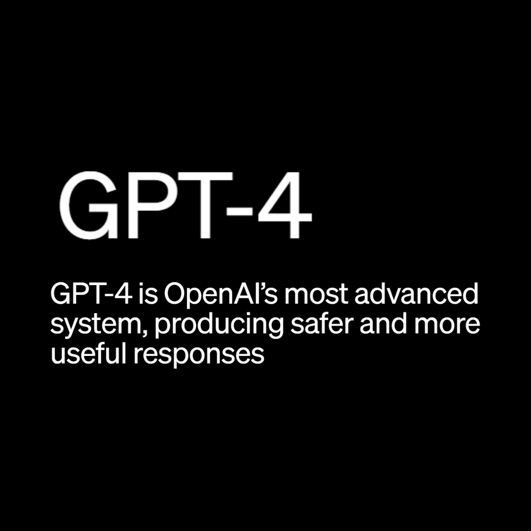 GPT4 website